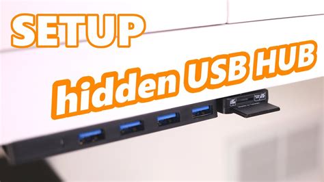 desk mounted usb hub.
